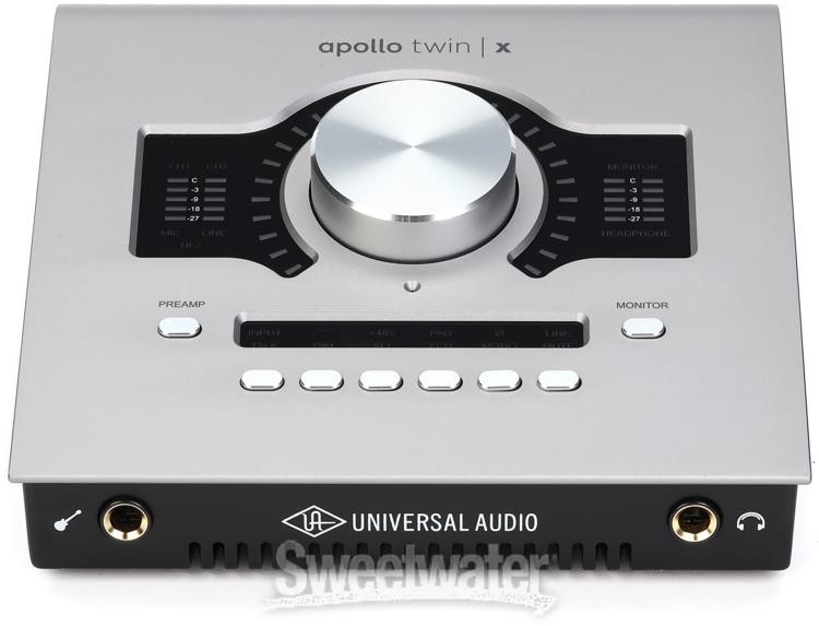 Universal Audio Apollo Twin X QUAD Gen 2 Essentials+ 10 x 6 Thunderbolt Audio