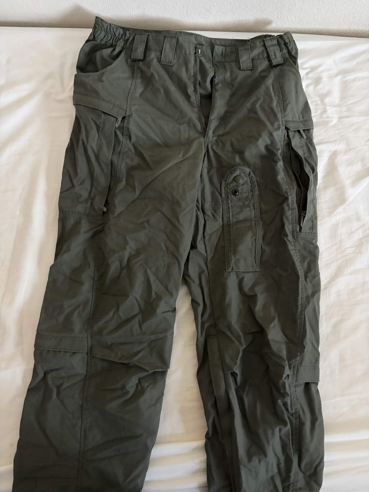2-Piece Massif Flight Suit FR NAVAIR Sage Green Trousers, NEW, size in desc