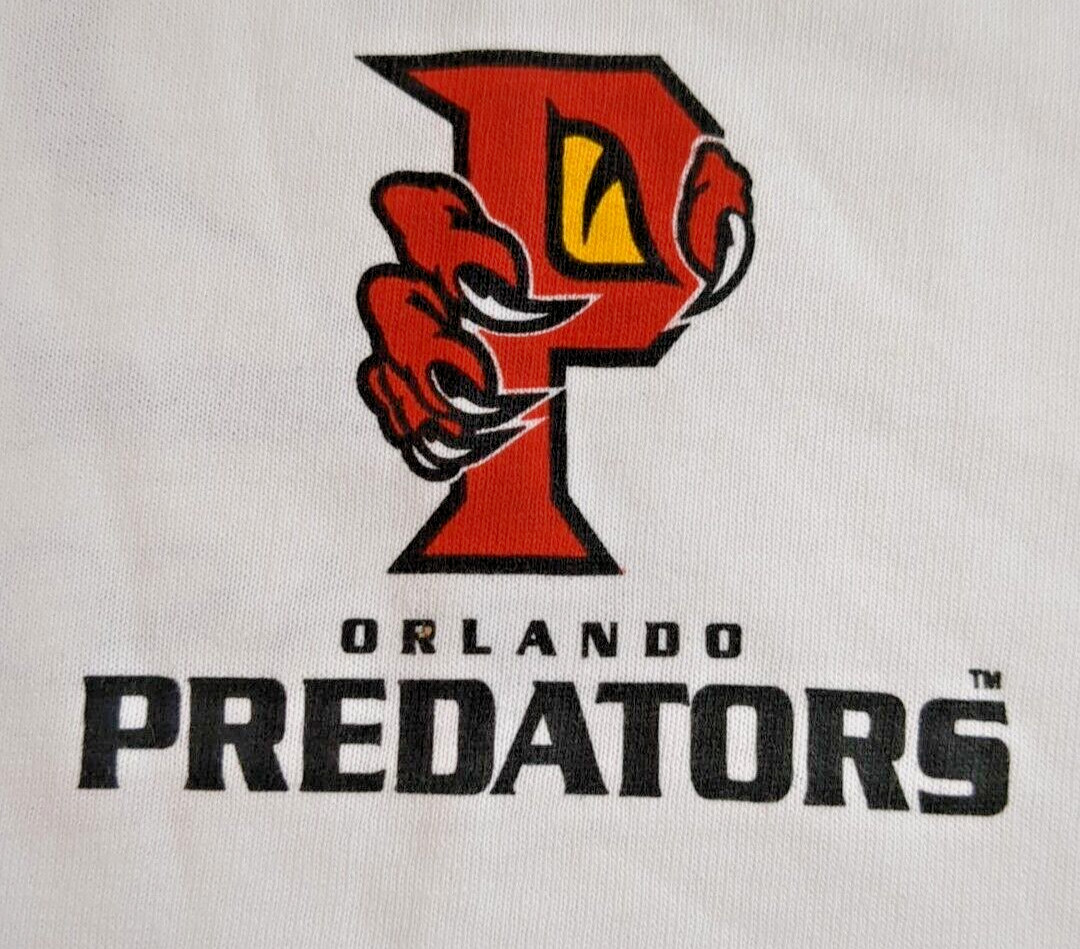 Vtg Orlando Predators Arena Football AFL Shirt 2003 Season Ticket Holder 2XL