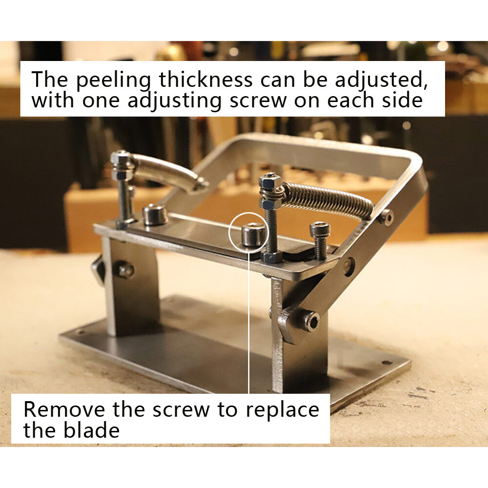 Leather Splitter Peeling Machine Stainless Steel Skiving Skiver Peeling Tool