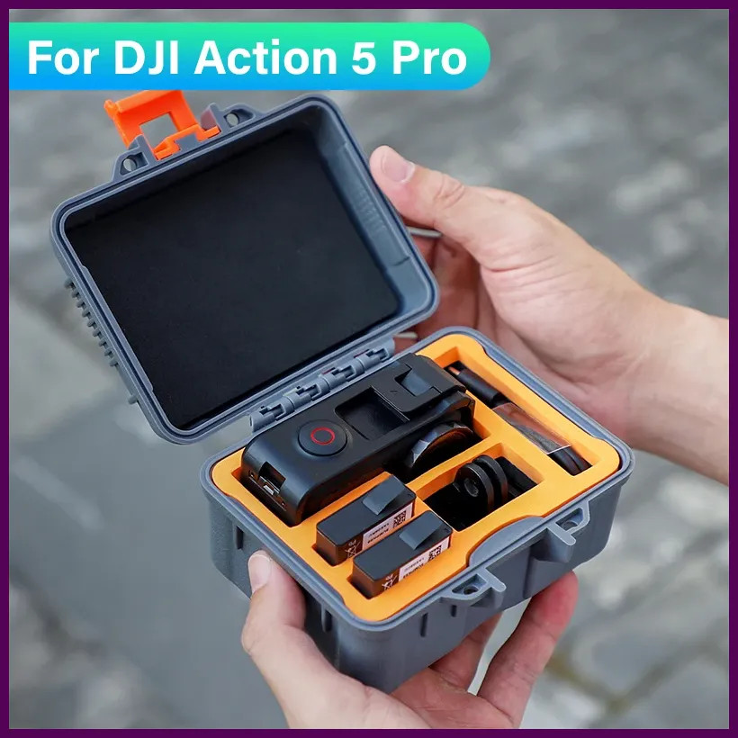 Estuche de almacenamiento portátil para DJI Osmo Action 5Pro/Action 4, resistent