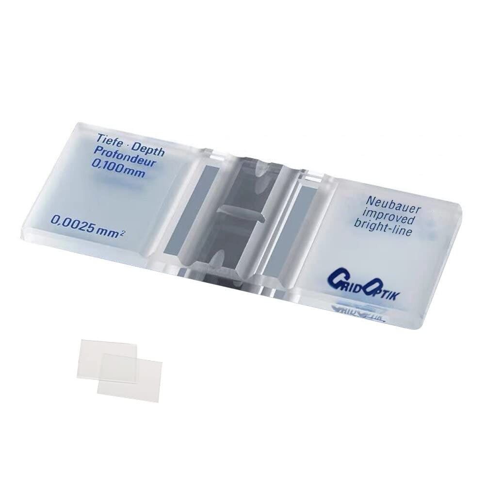 Cell Counting Chamber，Hemocytometer Neubauer Improved Blood Counting Chamber ...