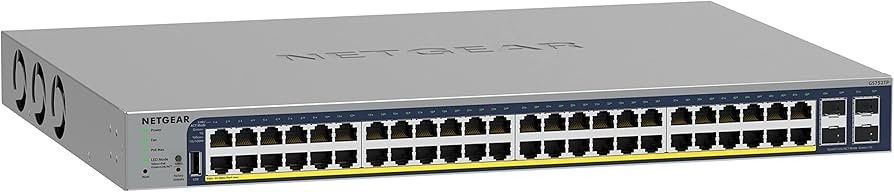 NETGEAR ProSafe (GS752TP) 52 Port Gigabit Ethernet Switch