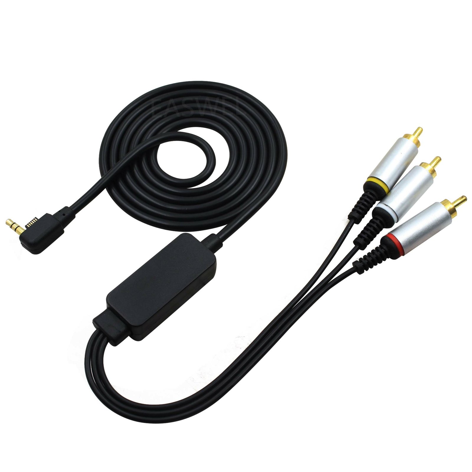 AV TV Cable RCA Audio Video Cable for Sony PSP Slim 2000 3000 Television Pr W4N6