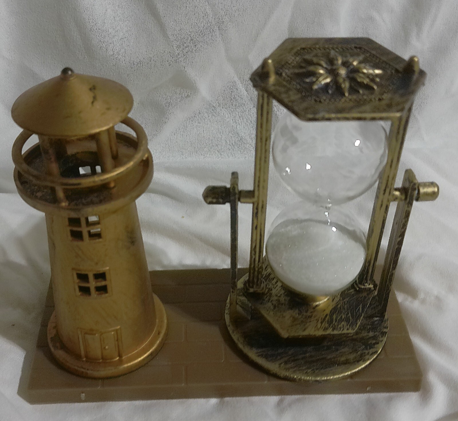 Seaside Lighthouse Hourglass Sand Timer