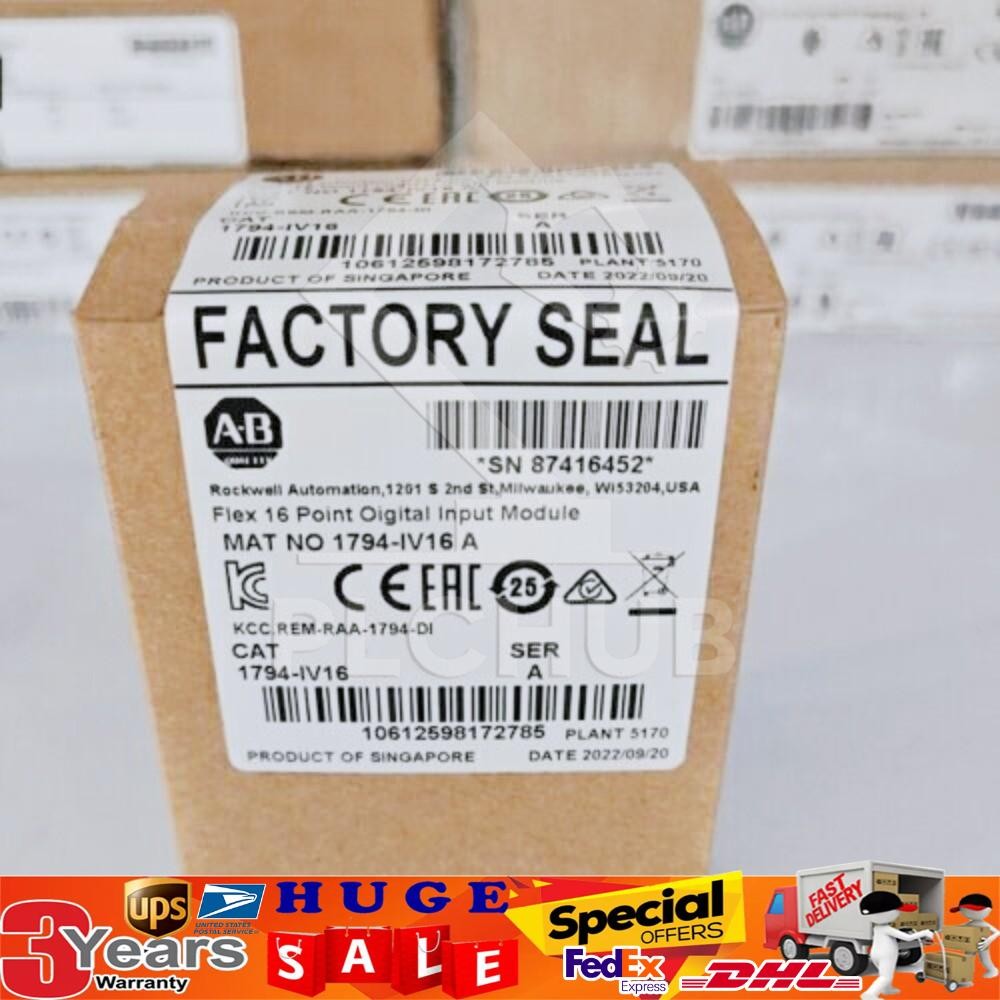 New AB 1794-IV16 Flex 16 Pt Digital Input Module AB 1794IV16 US Free Tax