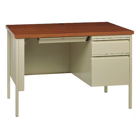 Hirsh 22199 Office Desk Office Desk, 24" D X 29-1/2" H, 45" W X