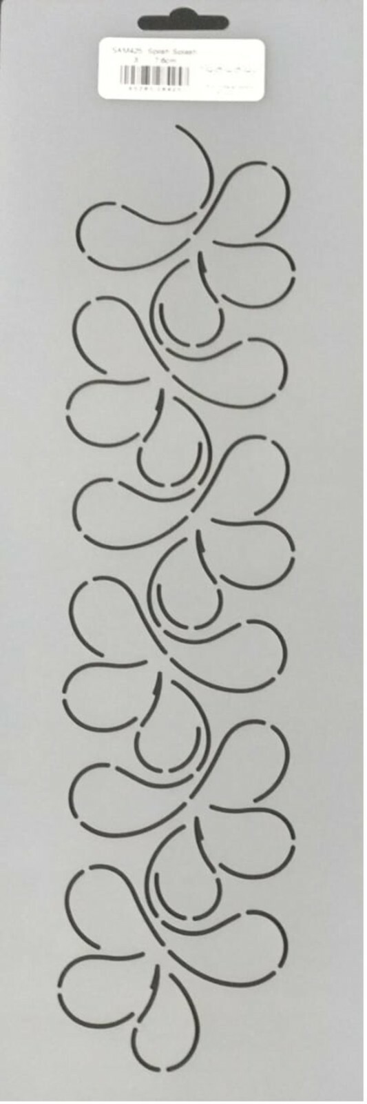 3 Quilting Template Feather Border Stencils Sashing Splish Splash Quilt Patterns