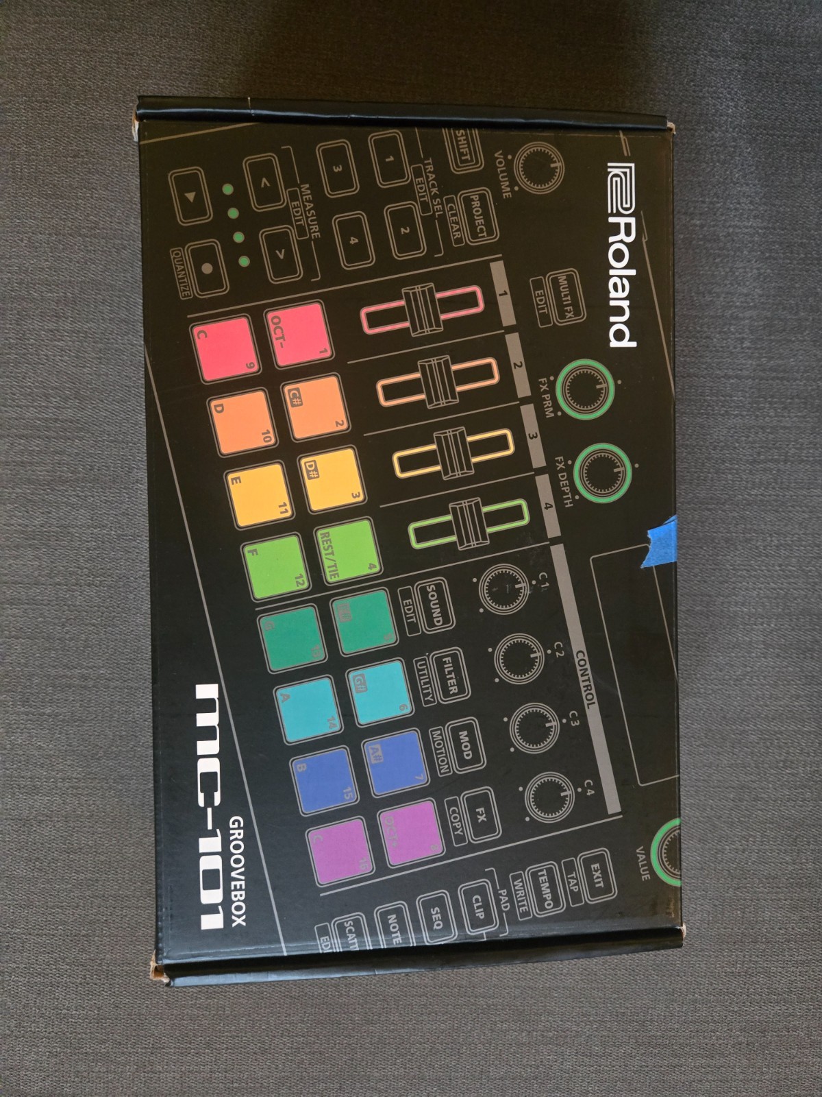 Roland MC101 4 Tracks Groovebox Sequencer
