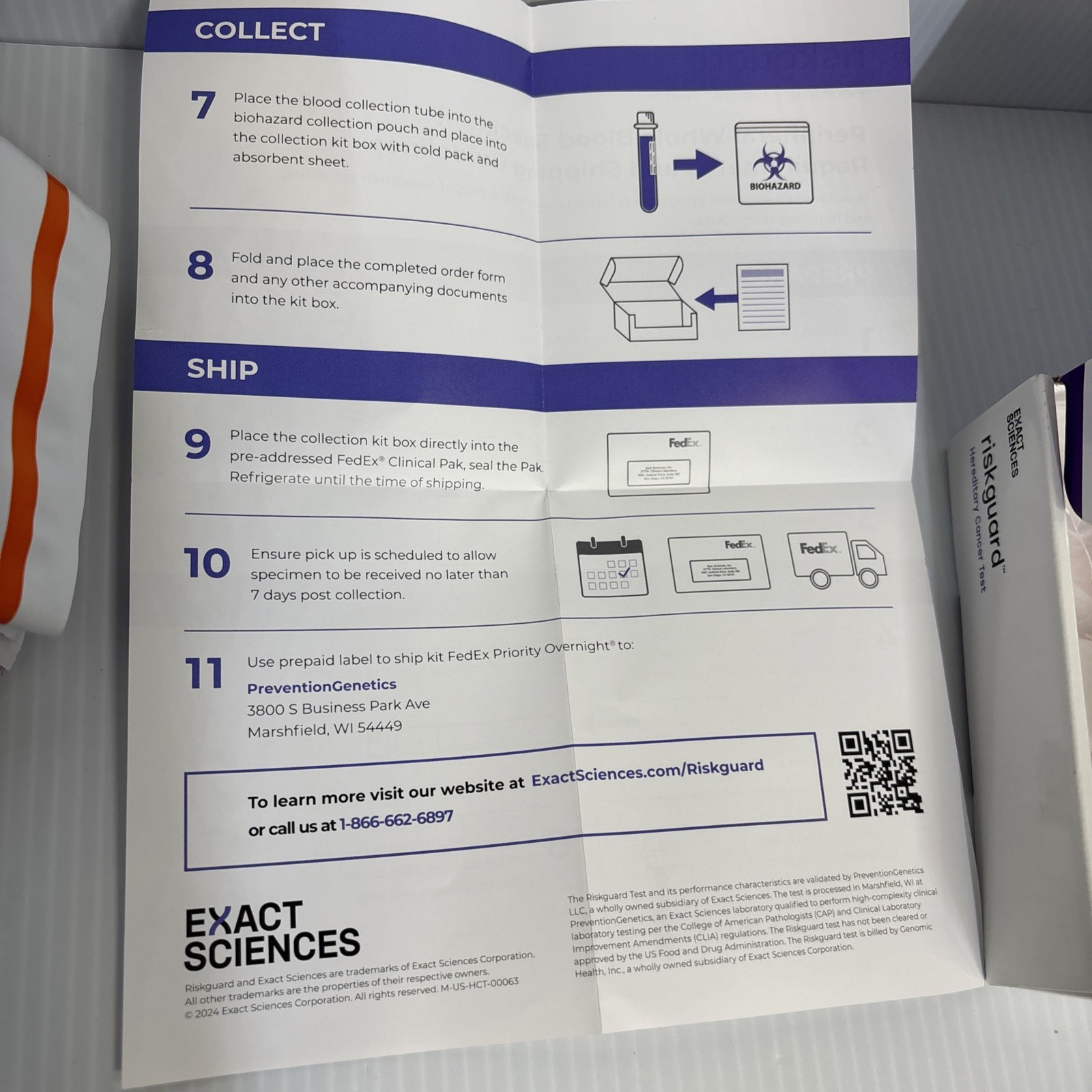 riskguard hereditary cancer test