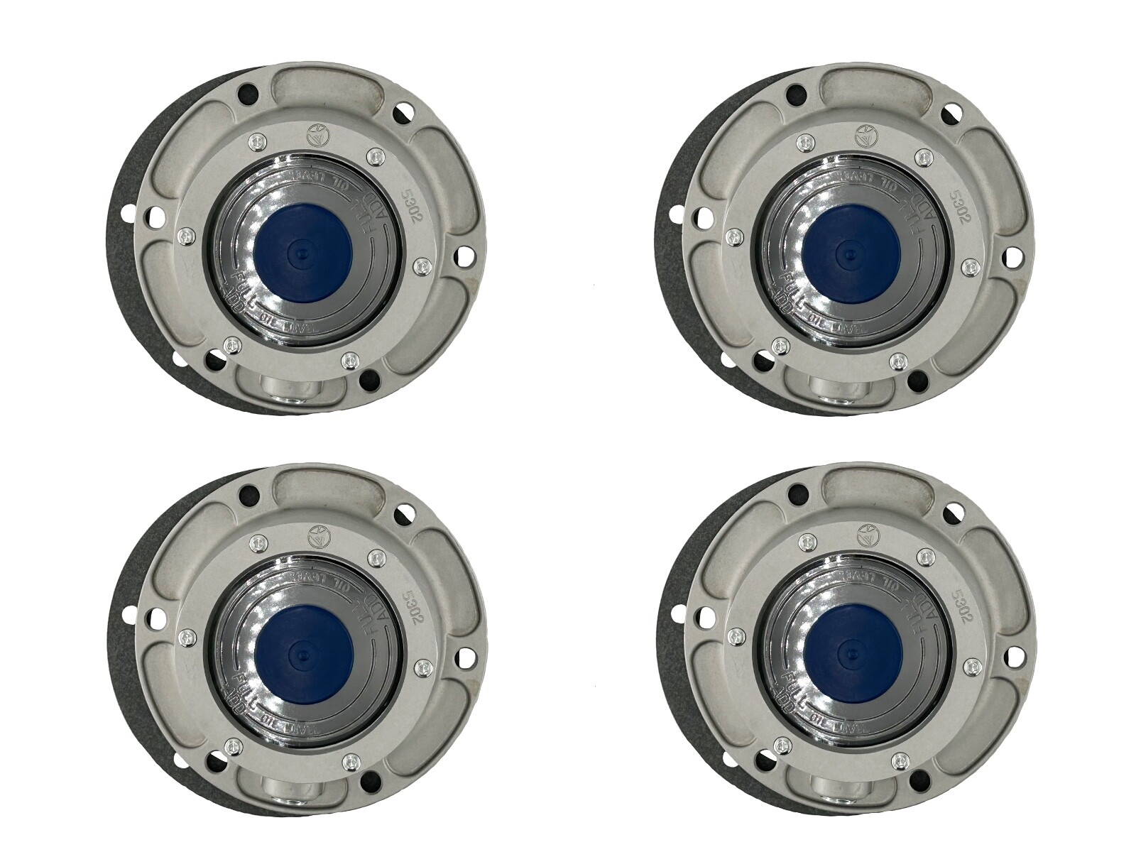 4 Pack Automann 300-4009 Six Hole  Hubcap with Gasket