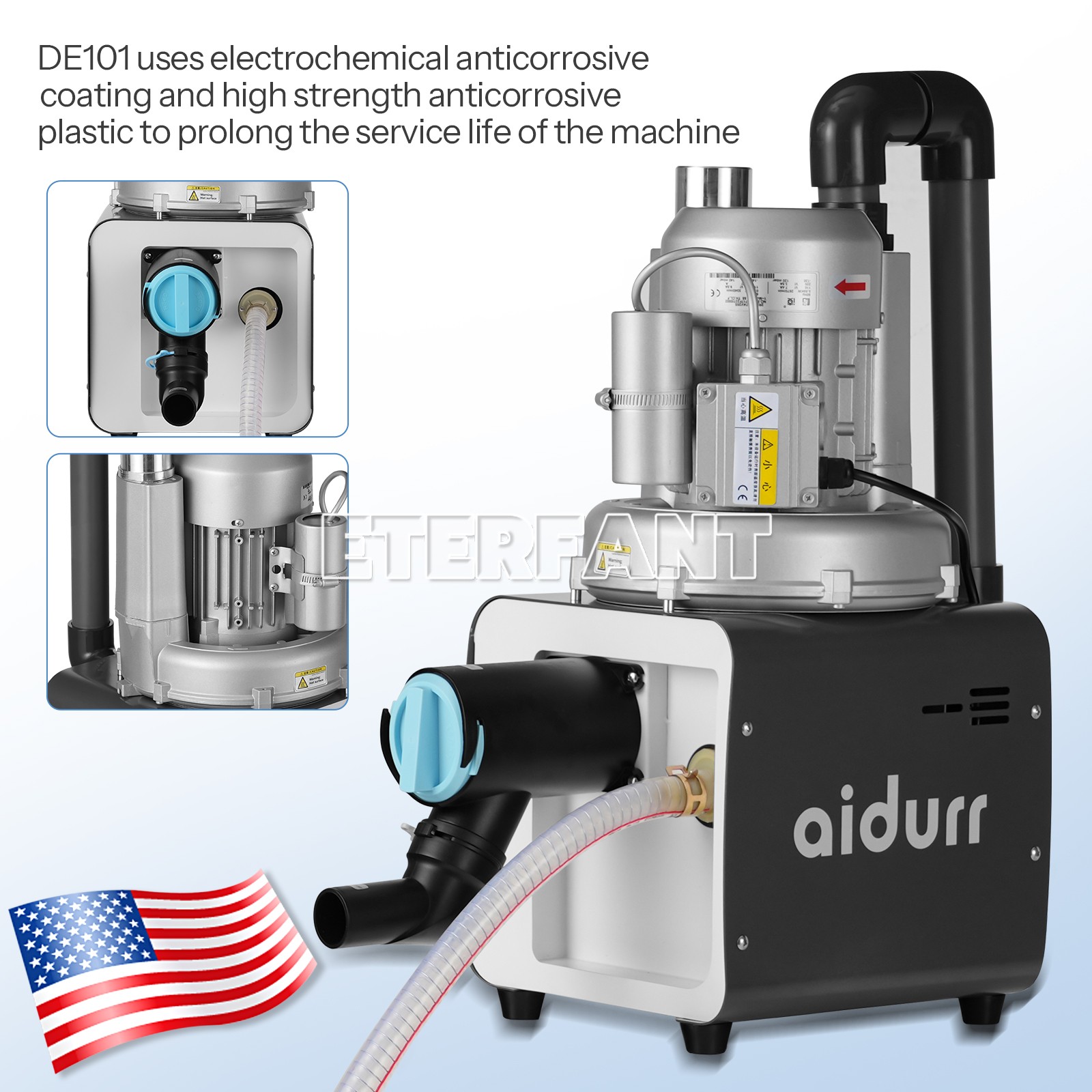 Dental Suction Machine Electric Vacuum System Suction Machine Variable Frequency