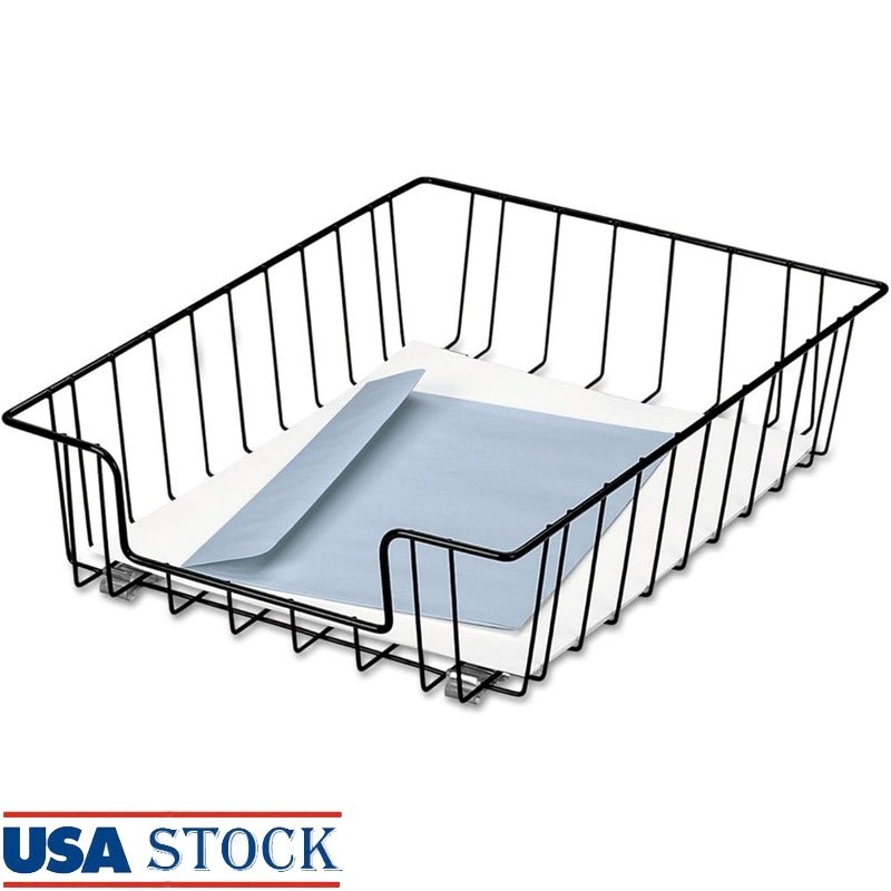 3 Inch Desk Bin Durable Steel Organizer Files Memos Multi-Purpose Storage New