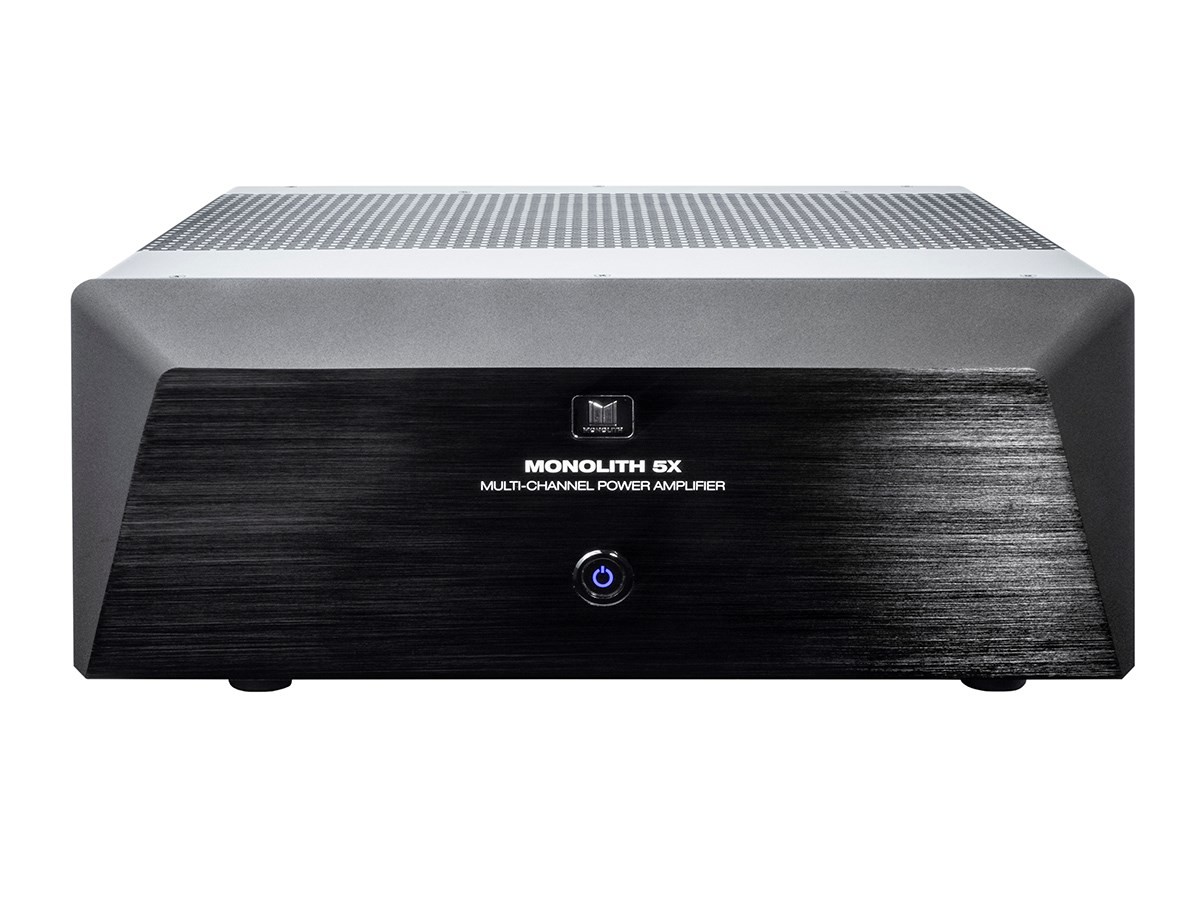 Monolith Multi-Channel Power Amplifier - Black With 5x200 Watt Per Channel XLR