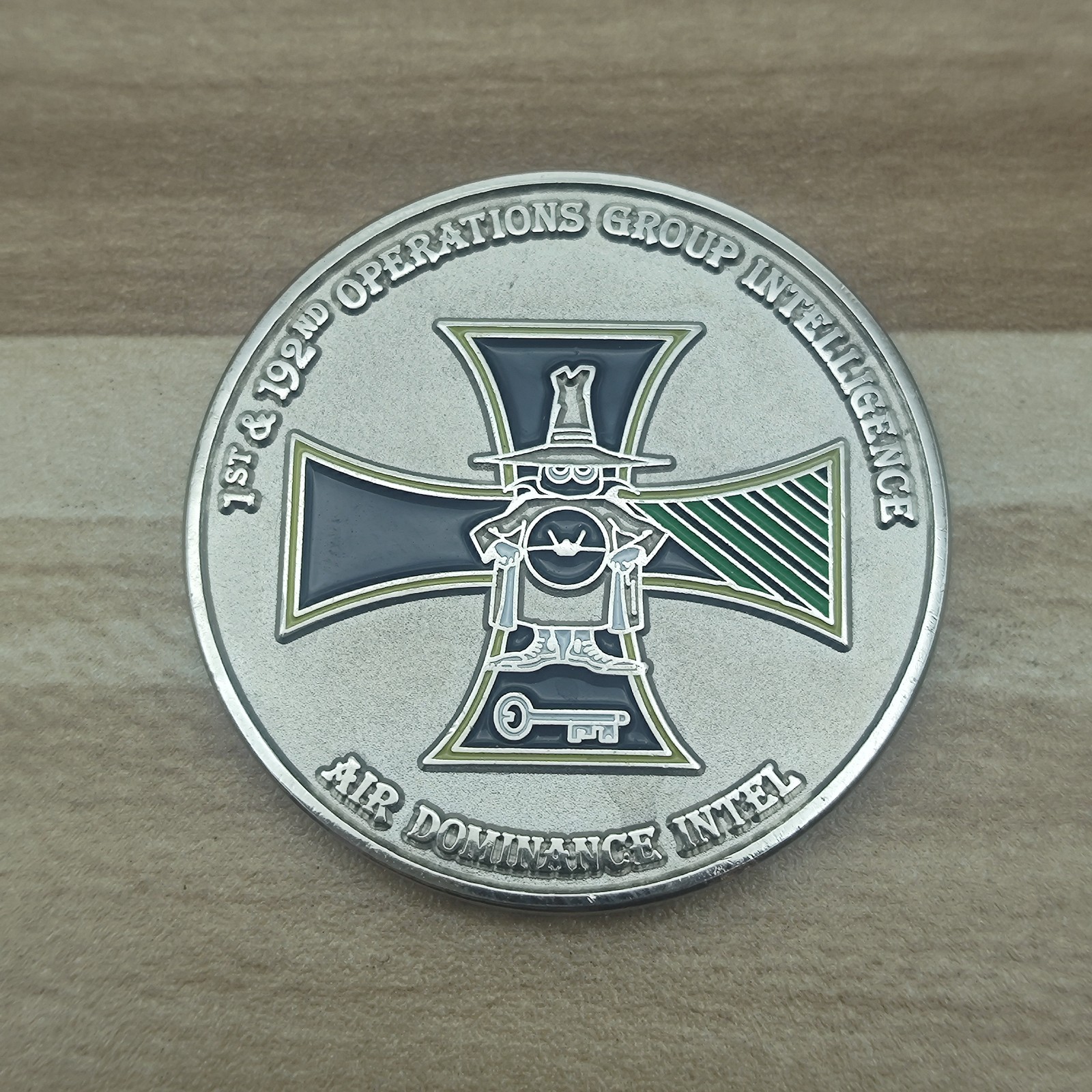 1st&192nd Operations Group Intelligence Challenge Coin