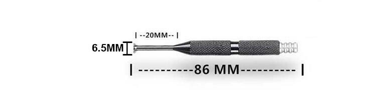 1pc NOGA RC1000 Reversible Mini-countersink Deburring tool with 1pc R1 Blade