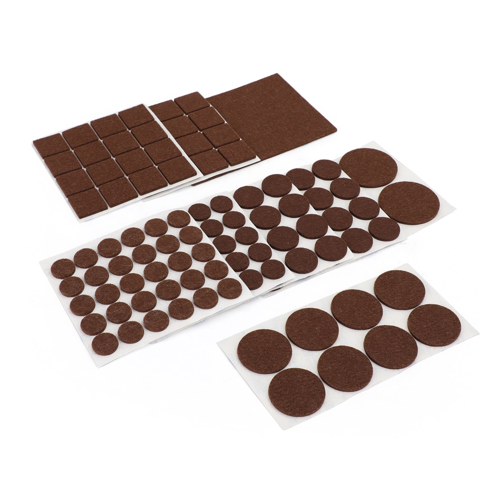 145Pcs Furniture Pads Chair Leg Floor Protectors Felt Pads Hardwood Floors,