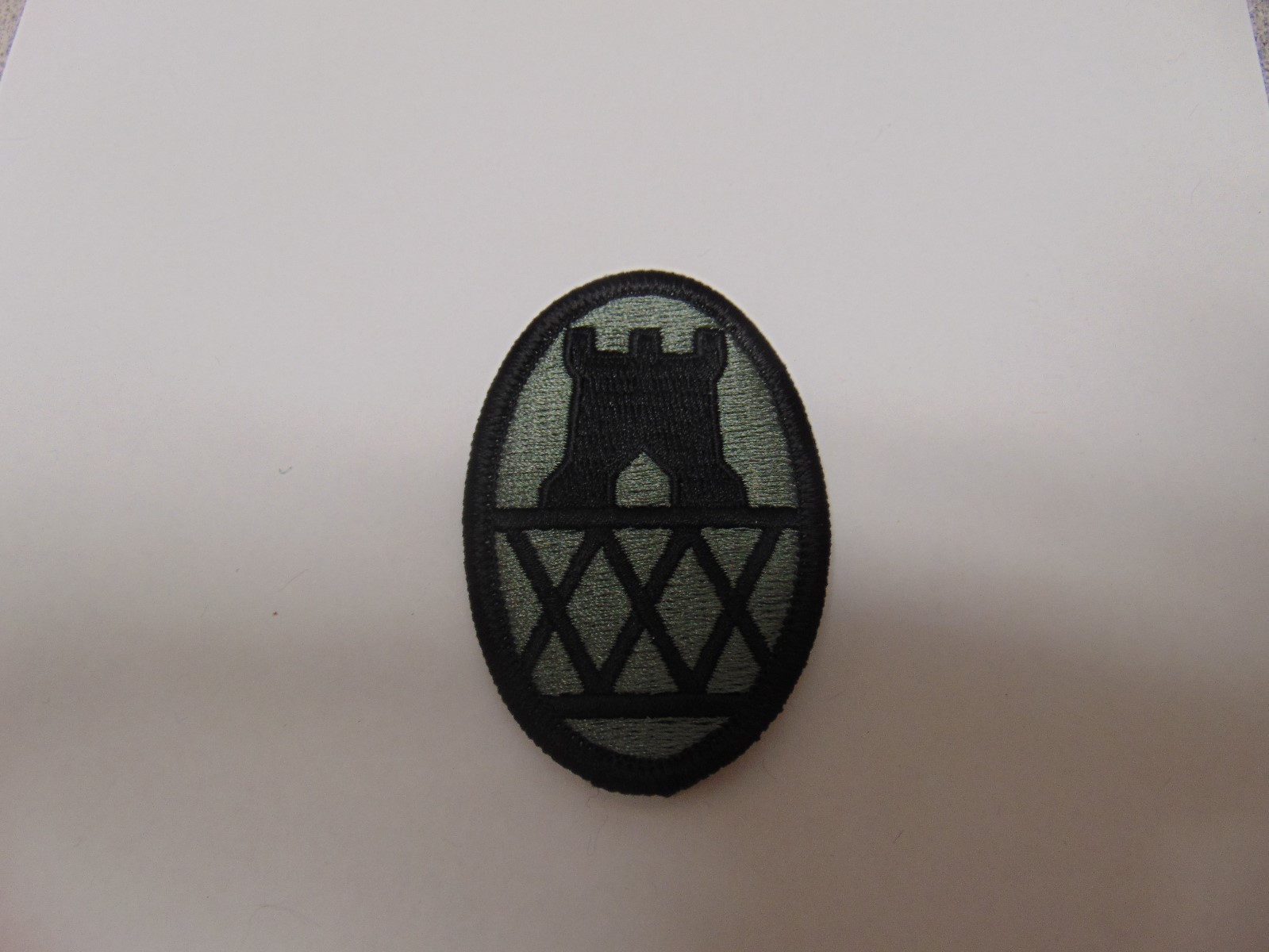 MILITARY PATCH US ARMY HOOK AND LOOP FOR ACU UNIFORM 30TH ENGINEER BRIGADE