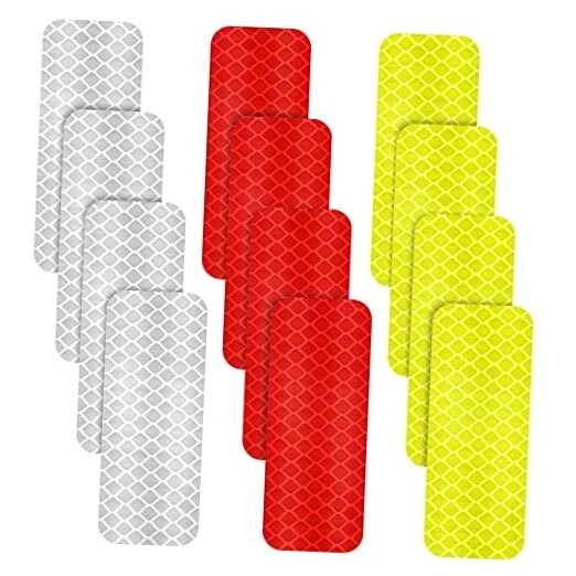 Warning Reflective Stickers Safety Night Visibility Adhesive Stickers 12