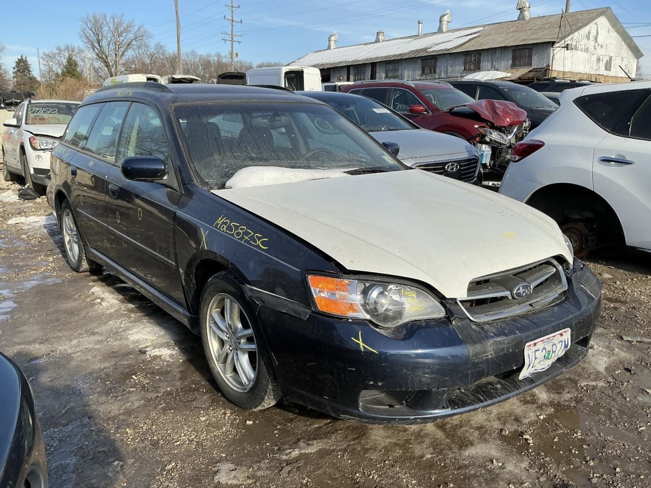 Chassis ECM Under Console Excluding Outback Fits 05 LEGACY 876750