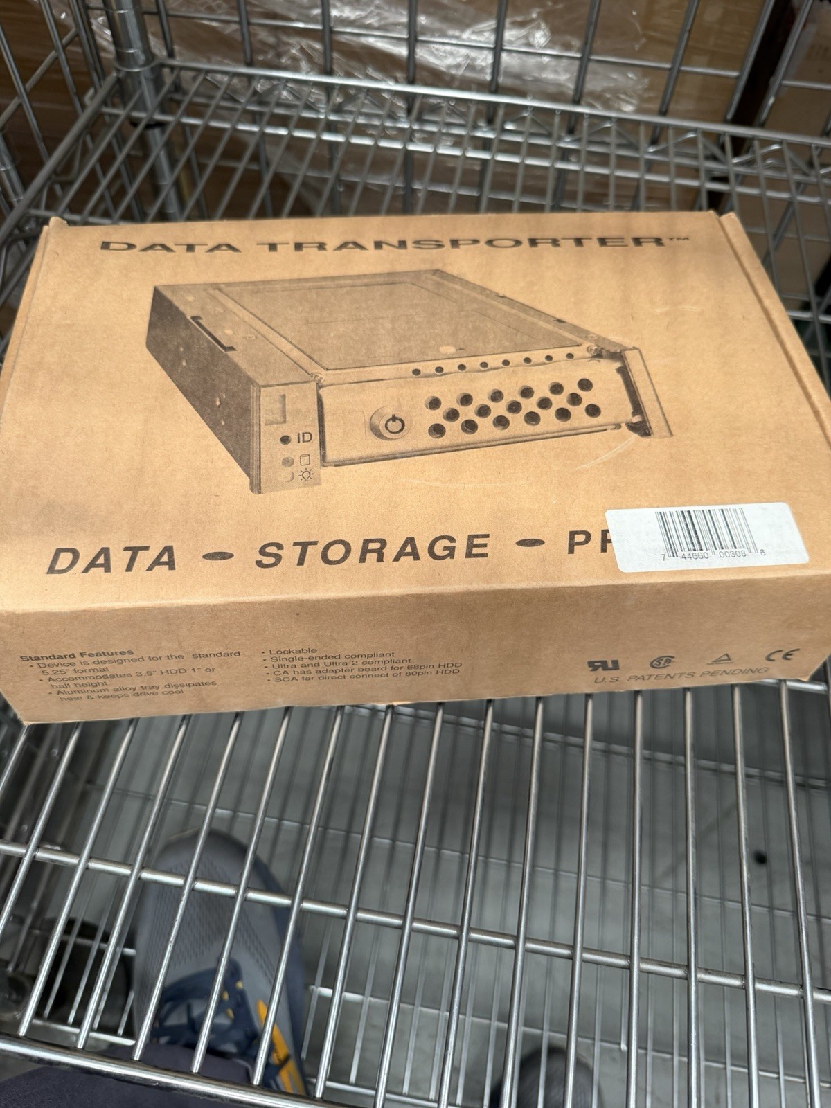 Ci DESIGN DATA TRANSPORTER P/N 09-2524-02B NEW/UNUSED SURPLUS