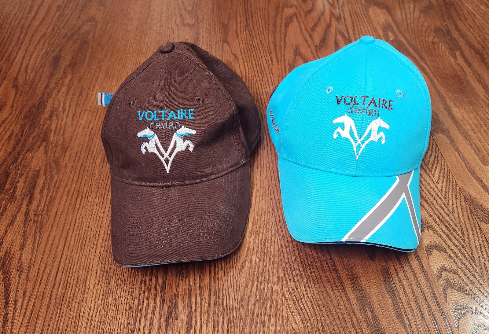 Voltaire, lot of 2 baseball hats