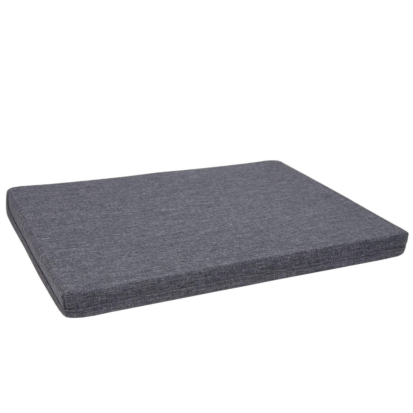 Bigso Soft Foldable Polyester Storage Box with Lid | Medium | Grey