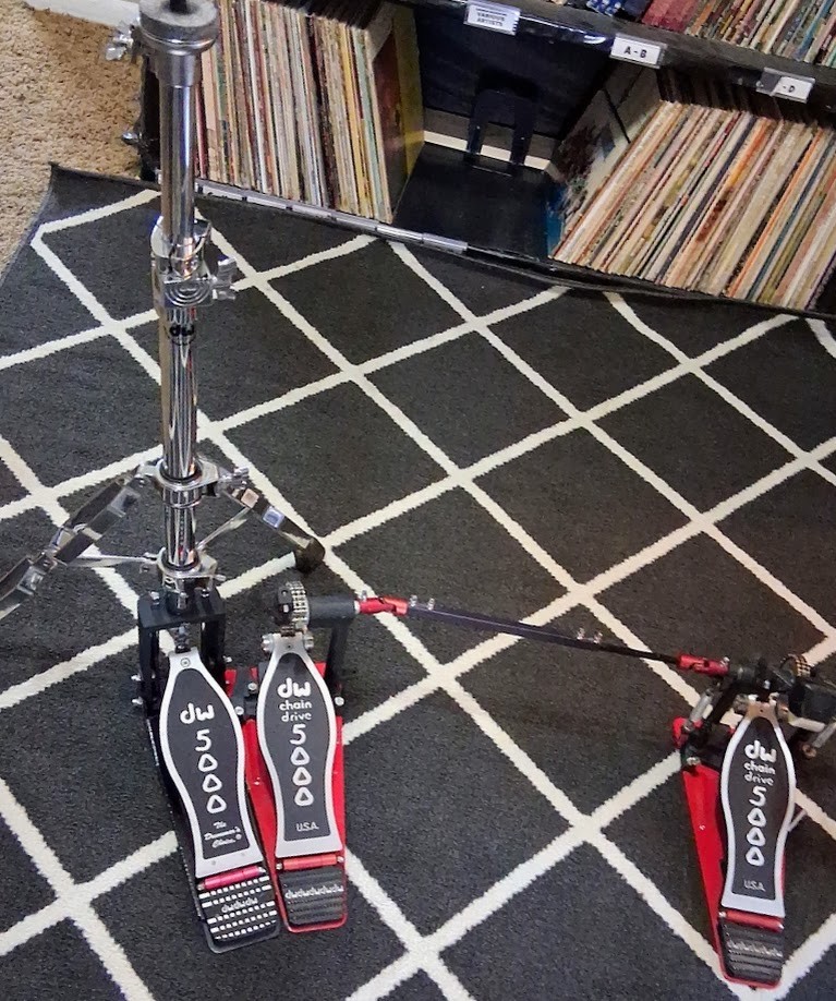 DW 5000 Double Bass Drum Pedal & Hi Hat Stand Combo