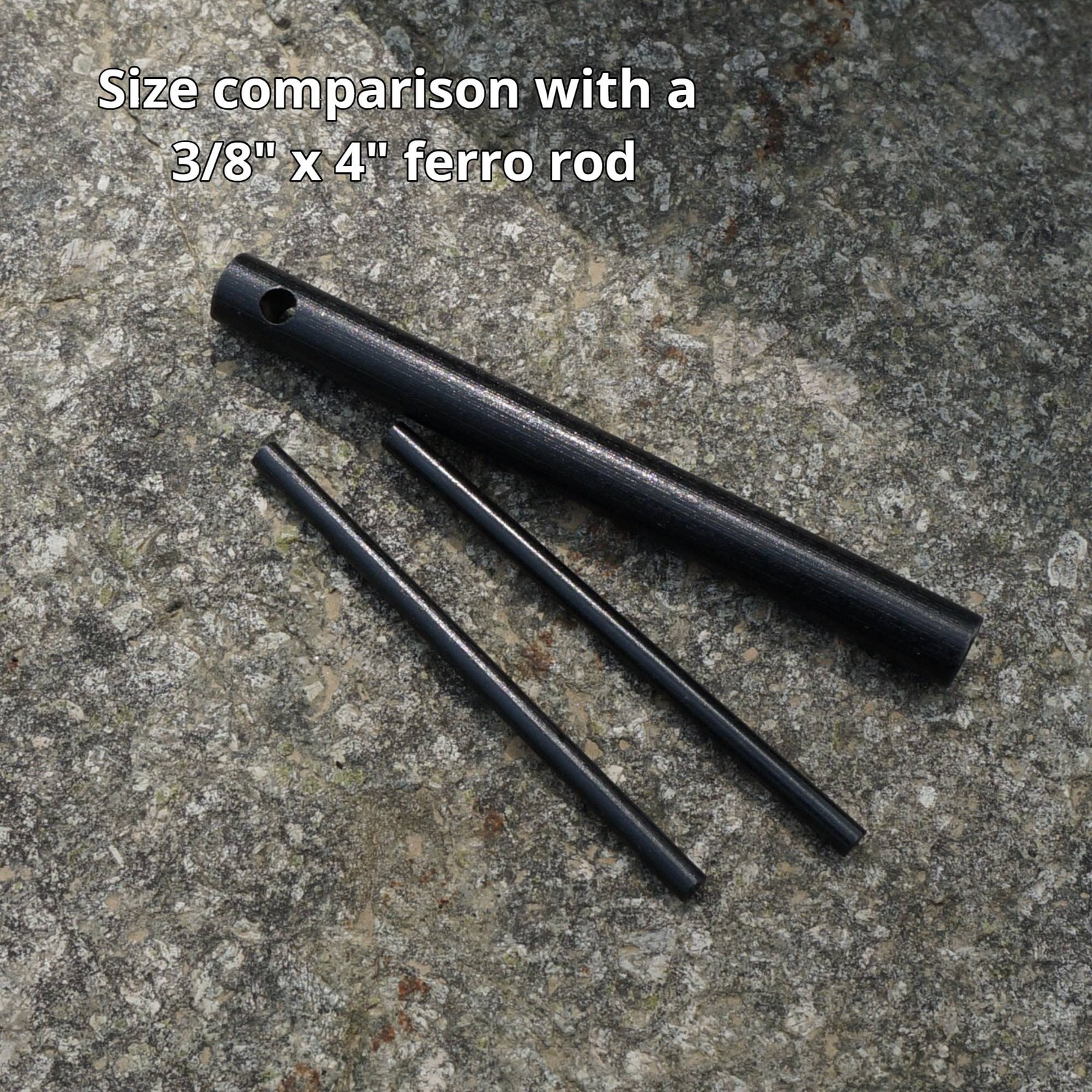 20-Pack Mini Small Ferro Rods 5/32 Inch Thick x3 Inch Long - Ferrocerium Flin...