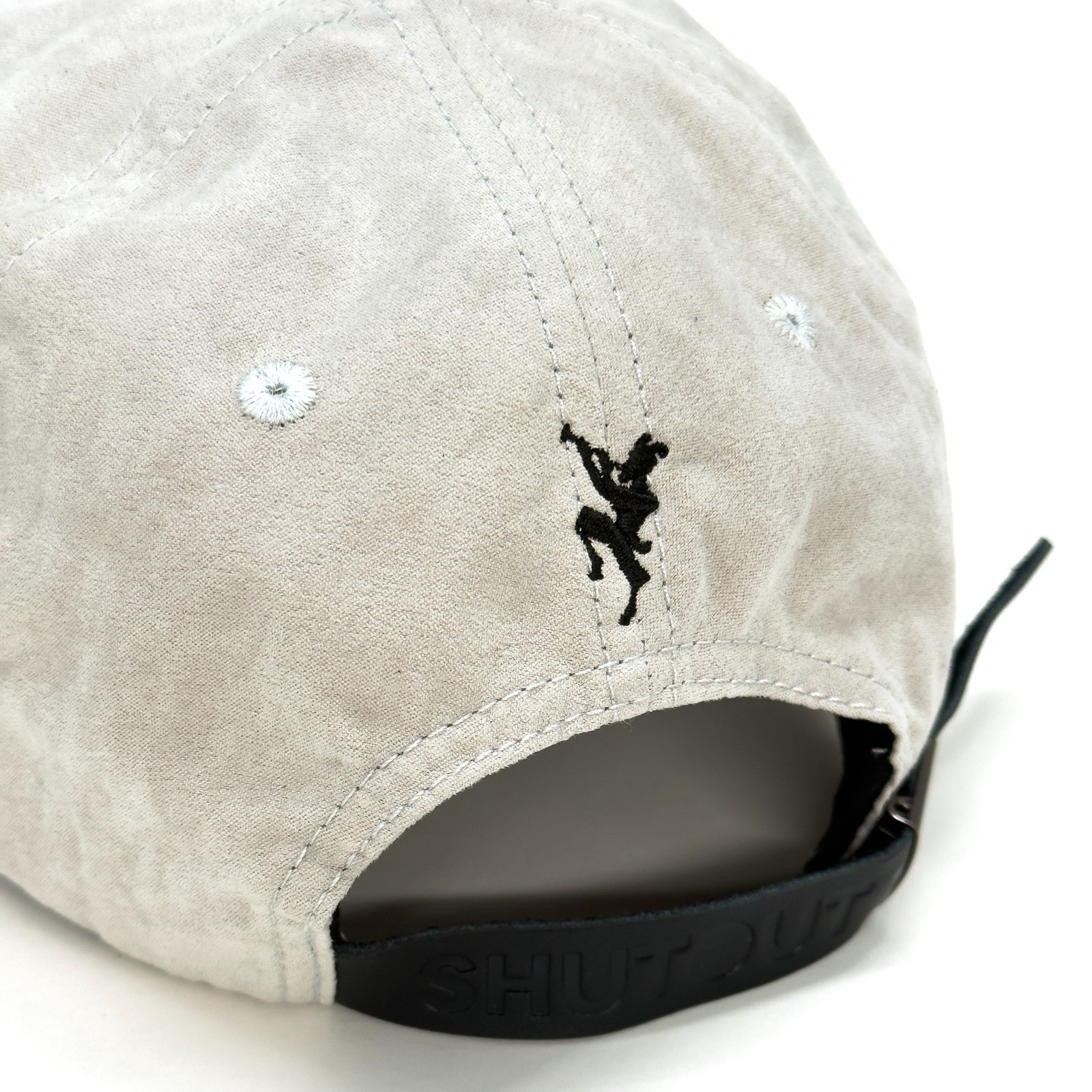 Chateau Marmont Faux Suede Dad Hat by Shutout Clothing – Neutral LA Streetwear H