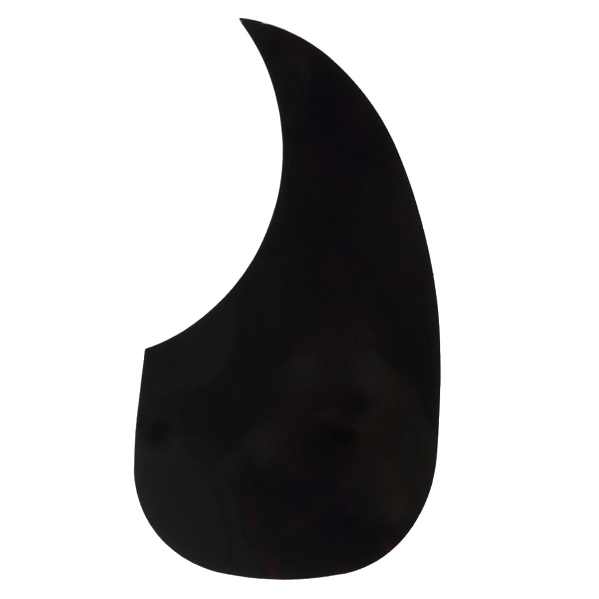 Musiclily Oversize Acoustic Guitar Self-adhesive Oversize, Glossy Black