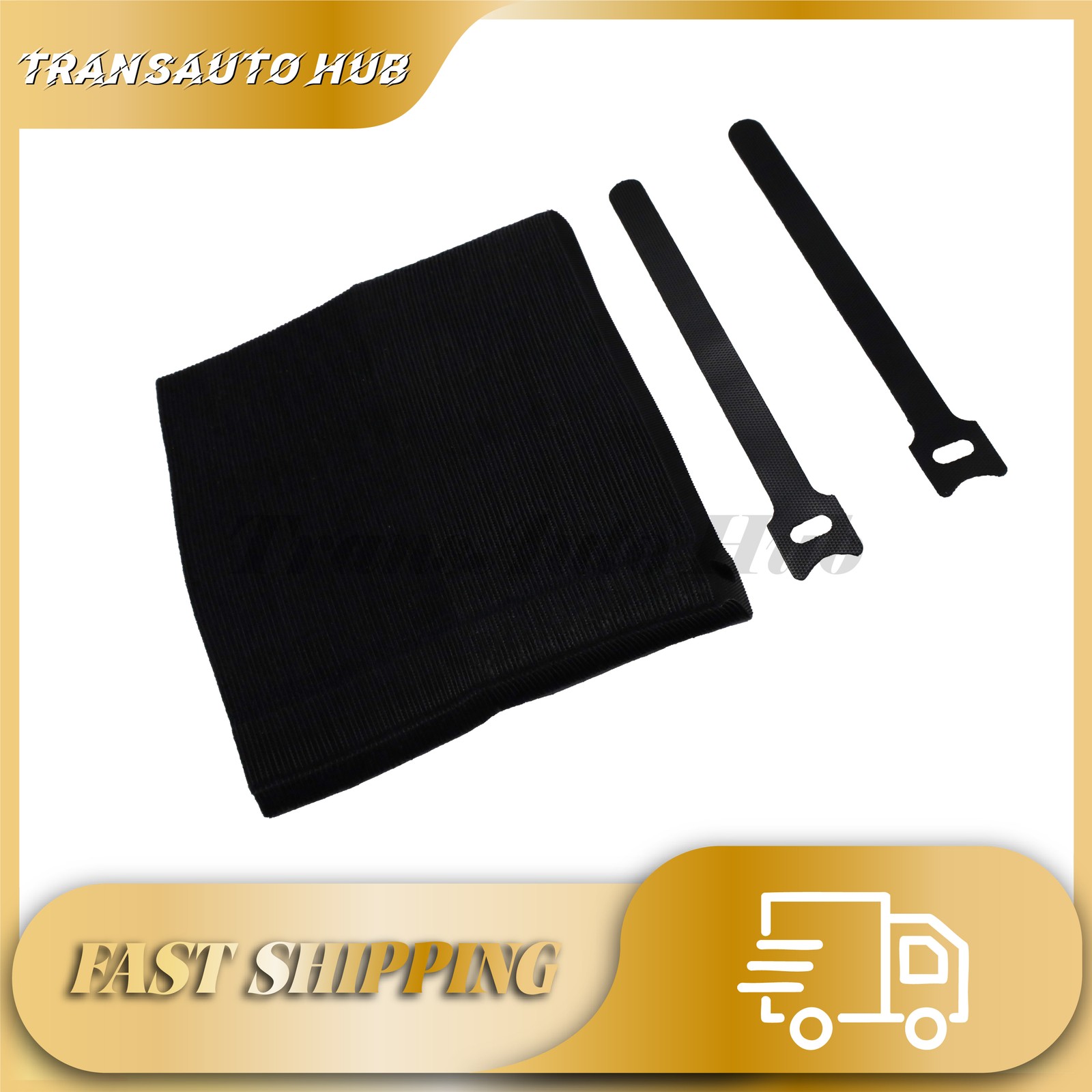 100x Cable Straps Black Wire Cord Hook LoopTies Reusable Fastening Organizer US