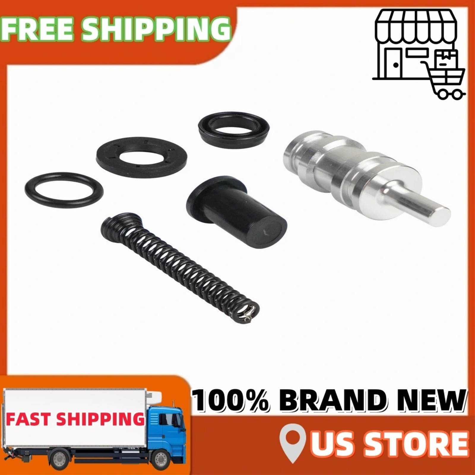 Front Master Cylinder Rebuild Kit 45072-96 for Harley Dual Disc Models 97-17🆙