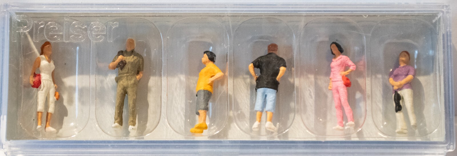 Preiser HO #14067 Pedestrians -- Passers-By pkg(6)