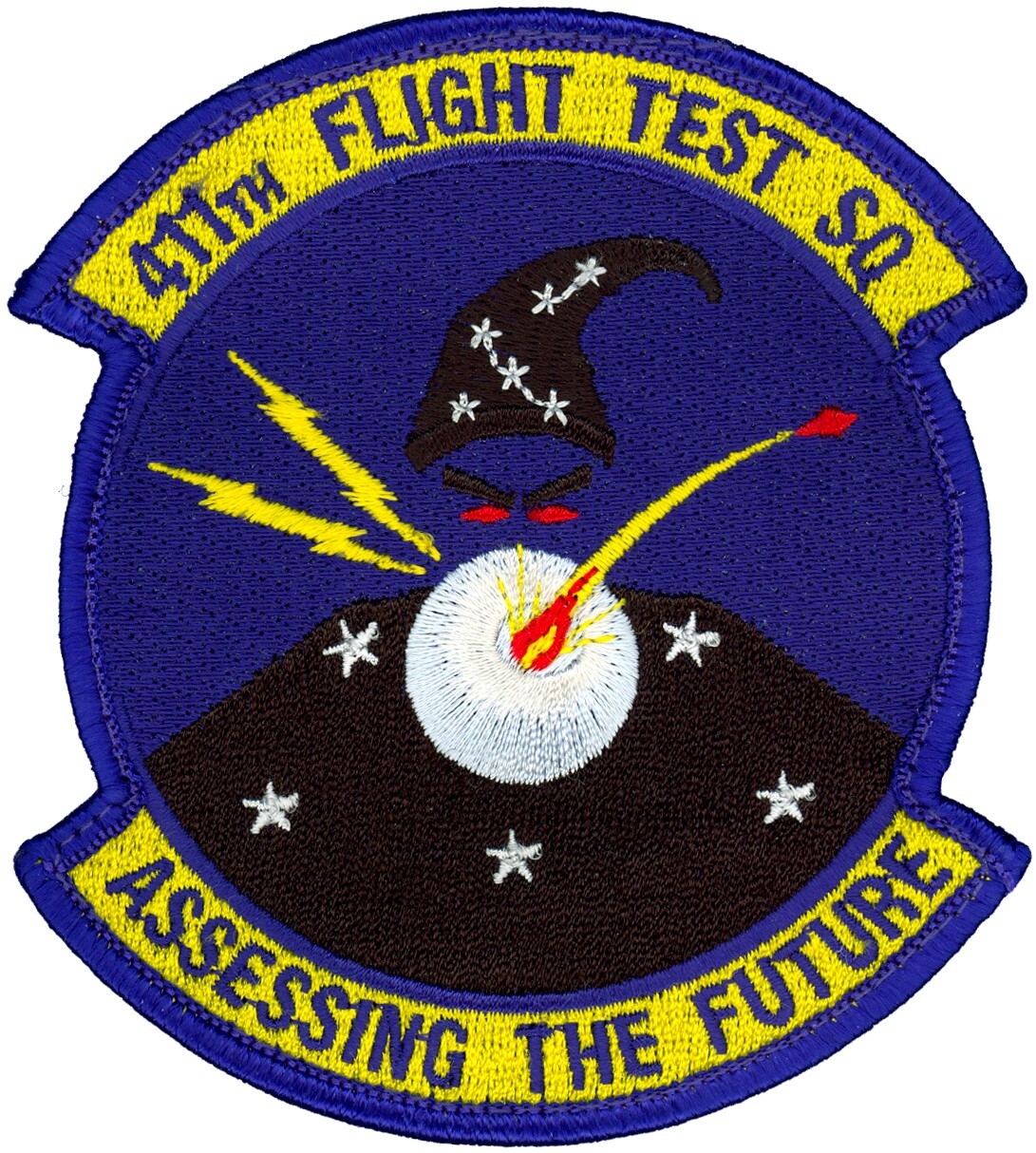 USAF 411th FLIGHT TEST SQUADRON PATCH