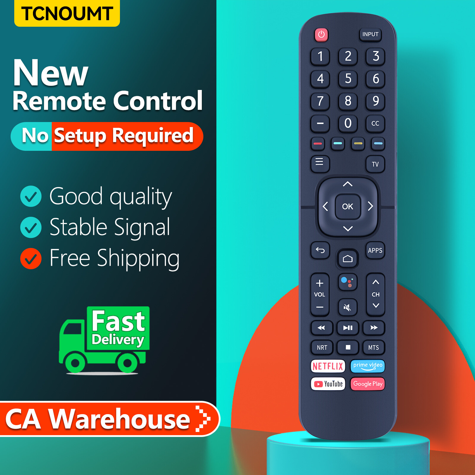 ERF2G60H ERF2K60H ERF2A60 Remote Control For Hisense TV 43H5670G 50H6570G