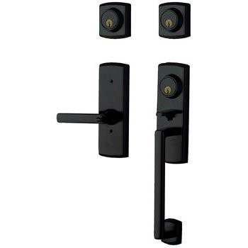 Baldwin 853851902DCR - Keyed Entry Handleset
