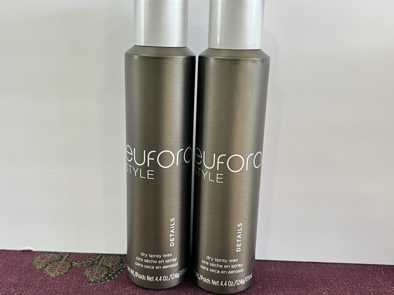 Eufora Style Details Dry Spray Wax 4.4 OZ Each (2 Pack)