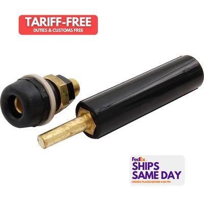 Allstar ALL76310, Kit Black Quick Disconnect Brass Gold Performance Racing Parts