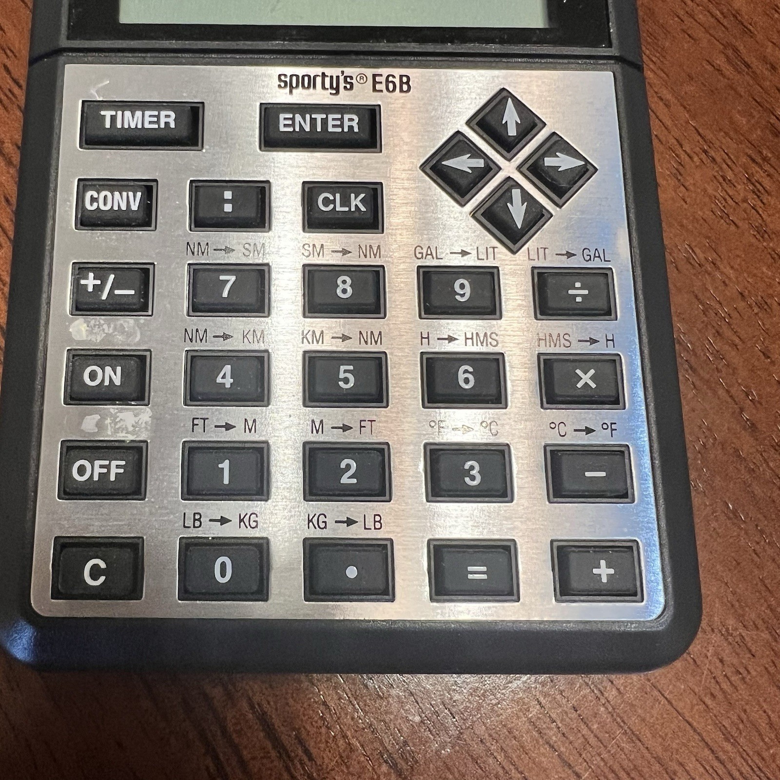 Sporty’s E6B Electronic Flight Computer PARTS ONLY No Power