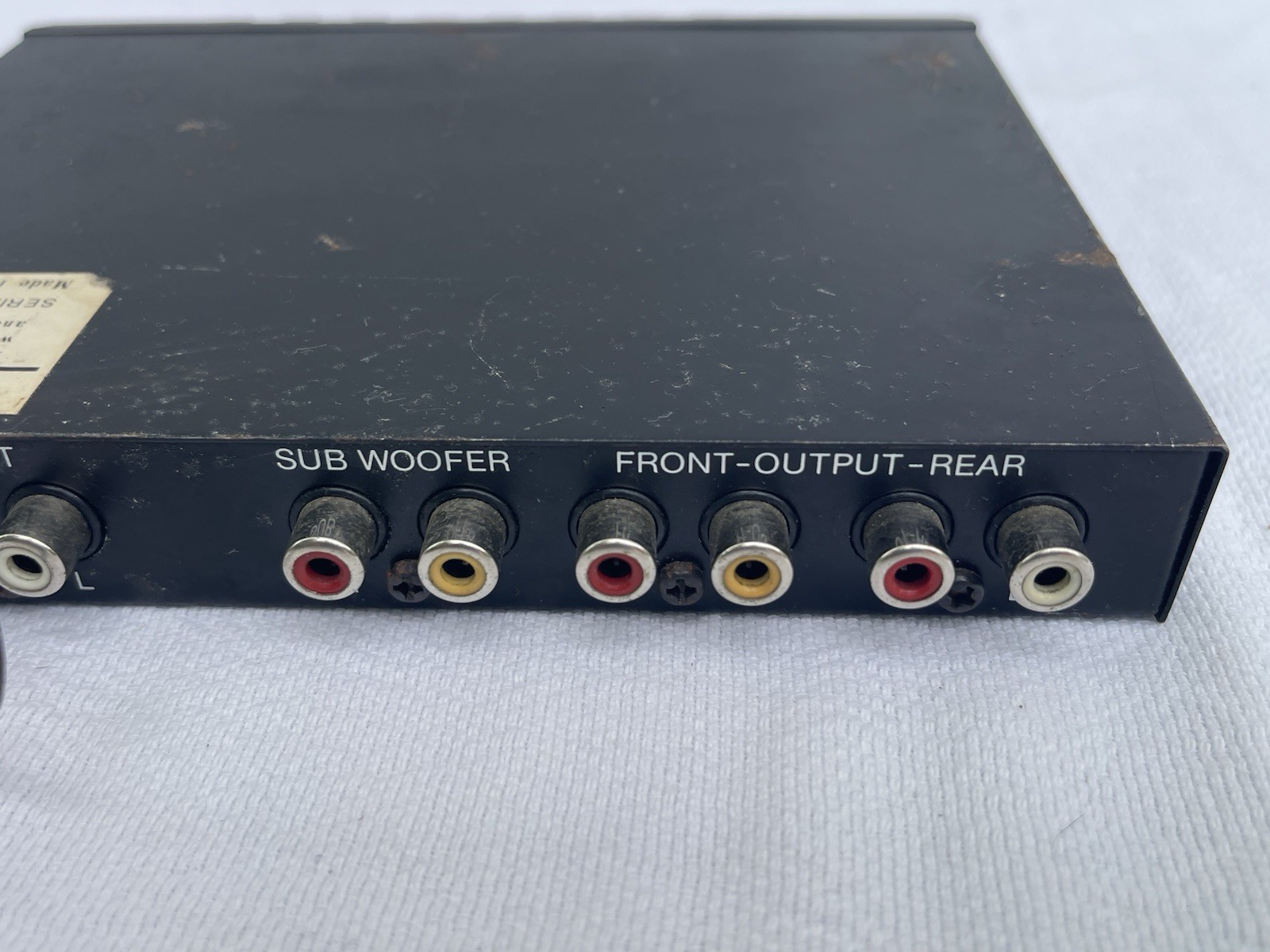 Hi-Comp HCE-765 Passive 7 Band Equalizer With Subwoofer Input & CD Capability