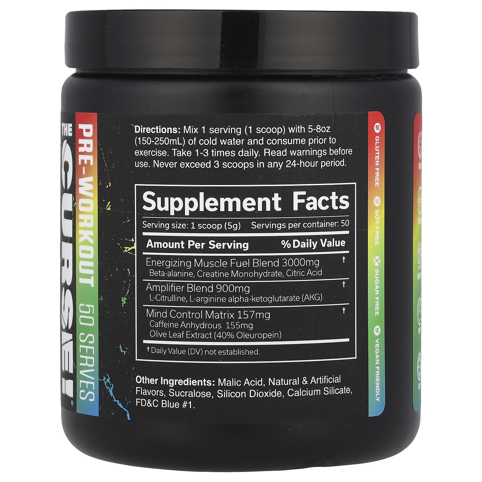 The Curse!®, Pre-Workout, Sour Candy, 8.8 oz (250 g)