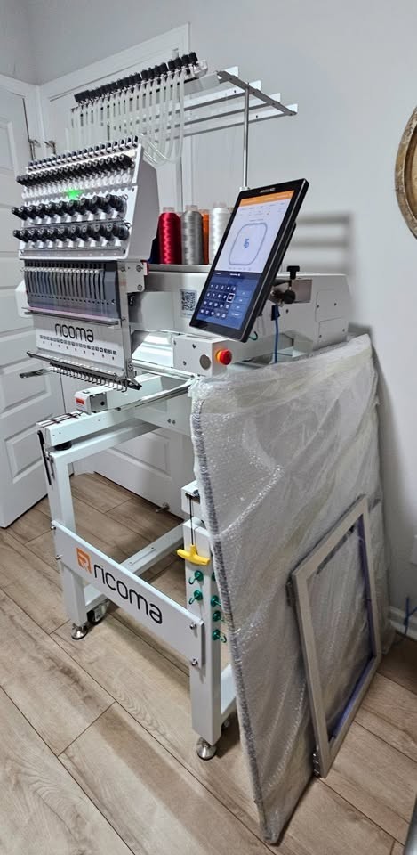 COMPLETE RICOMA TURNKEY COMMERCIAL EMBROIDERY SOLUTION