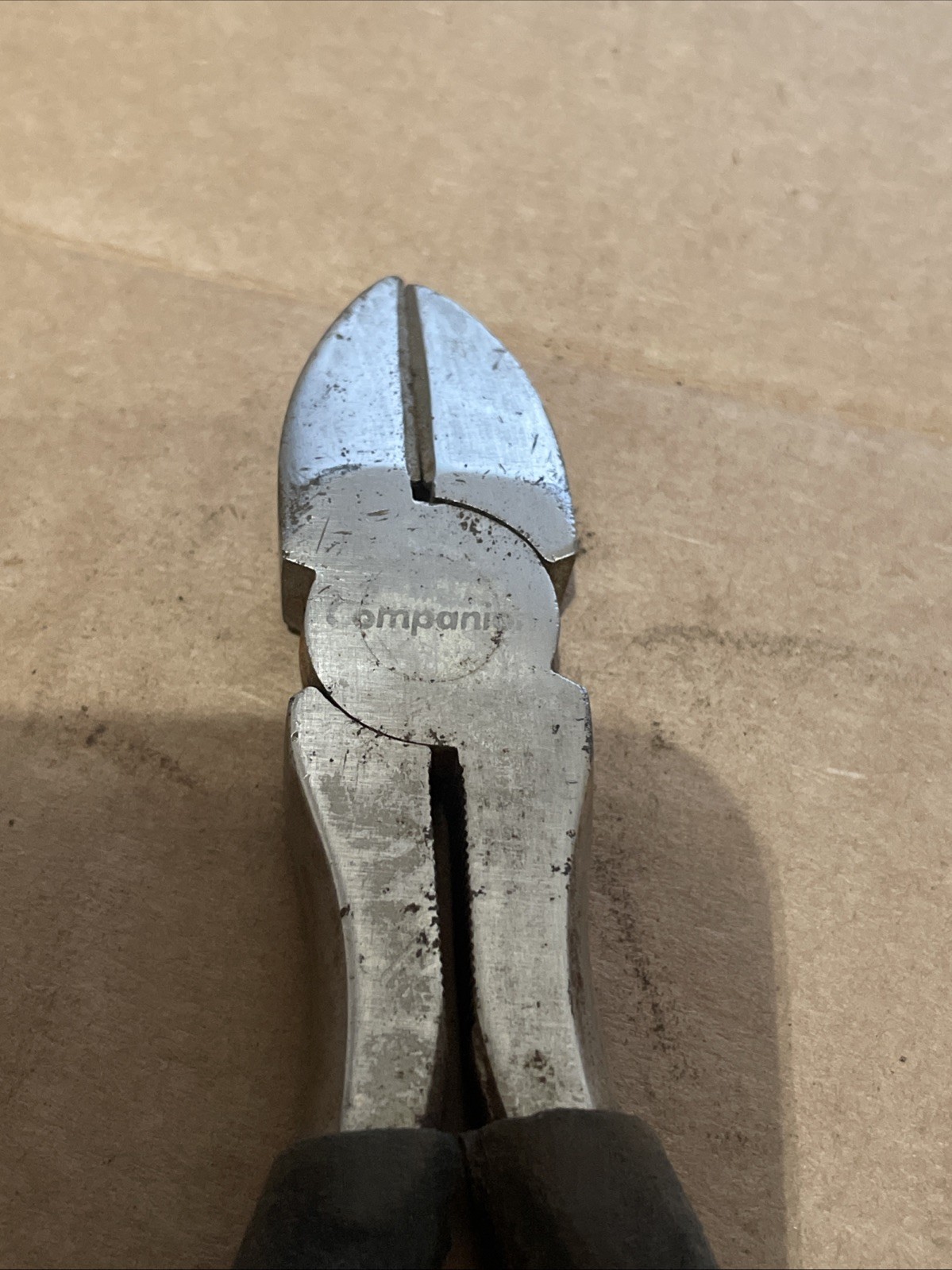 Companion Black Handle 8 in. Diagonal Cutter ! Small Nick Needs Oiled !’