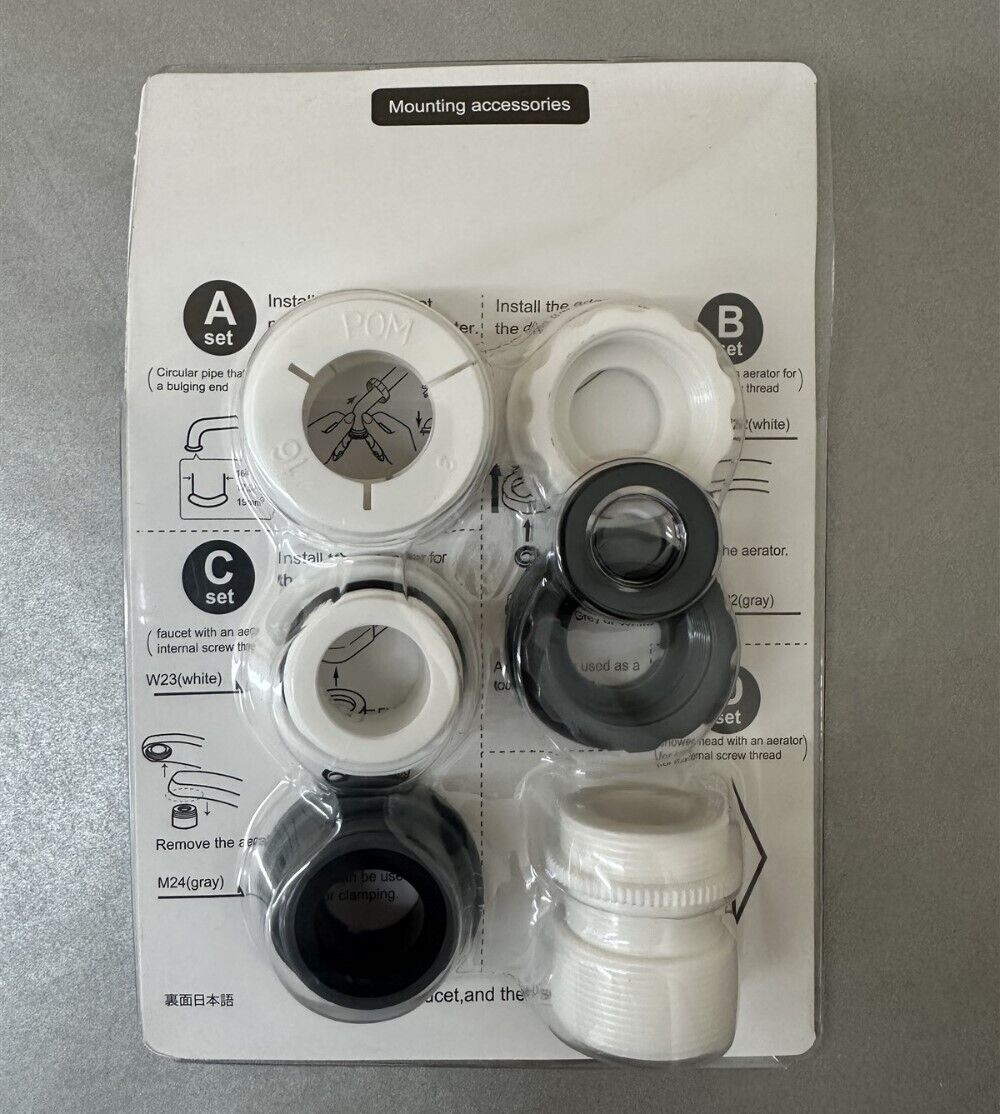 Enagic 8 Piece Adapter Set - Mounting Accessories
