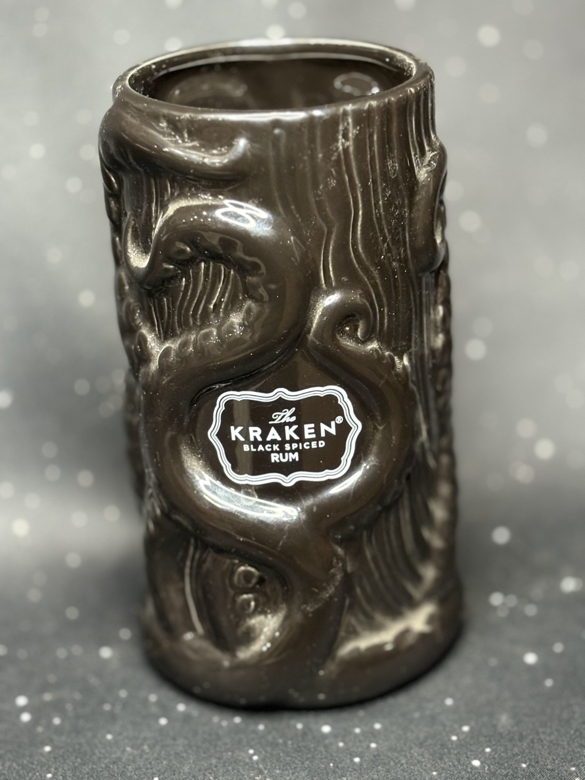 Kraken Rum Ceramic Tiki Cocktail Glass Mug Special Edition