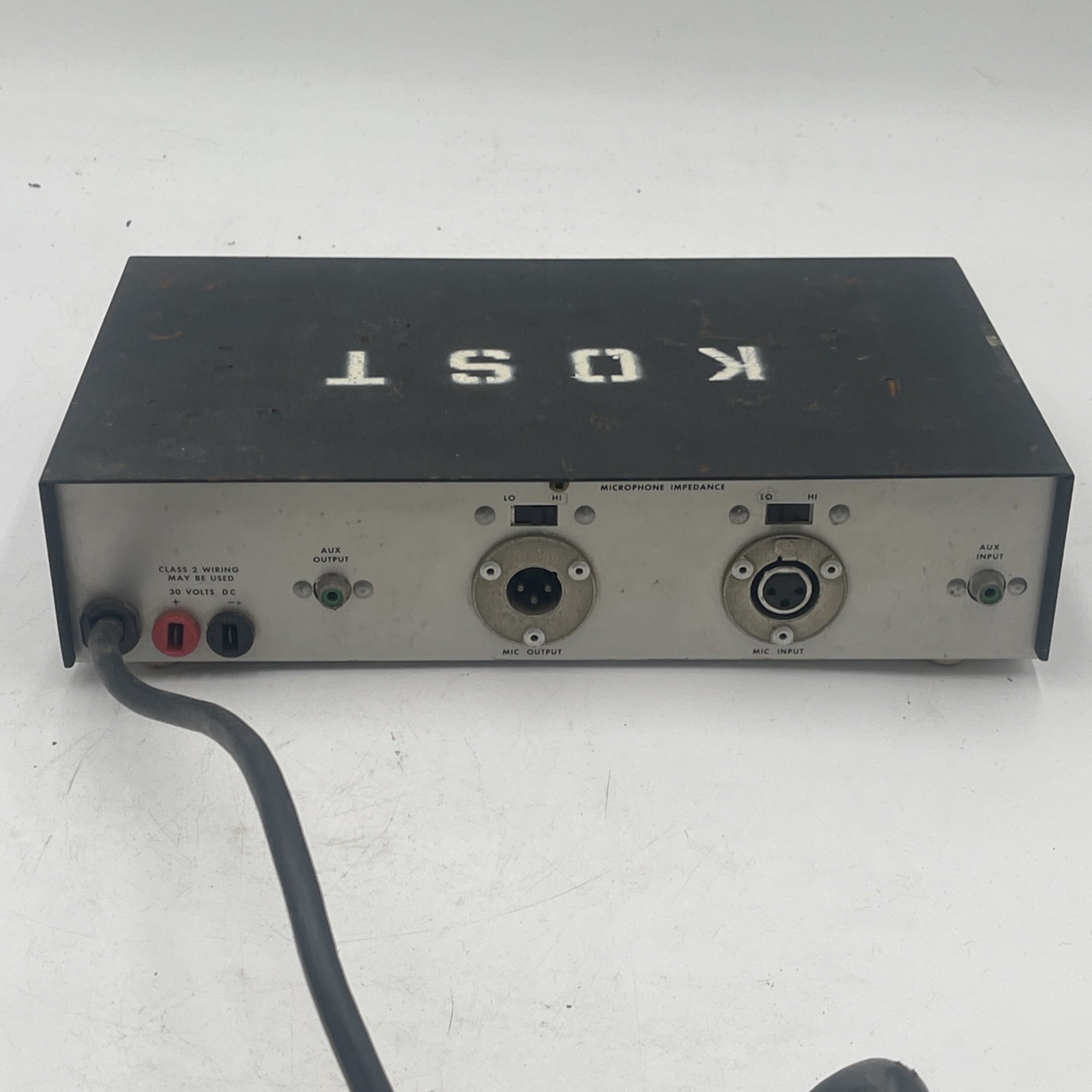 Vintage Shure Model M610 Feedback Controller