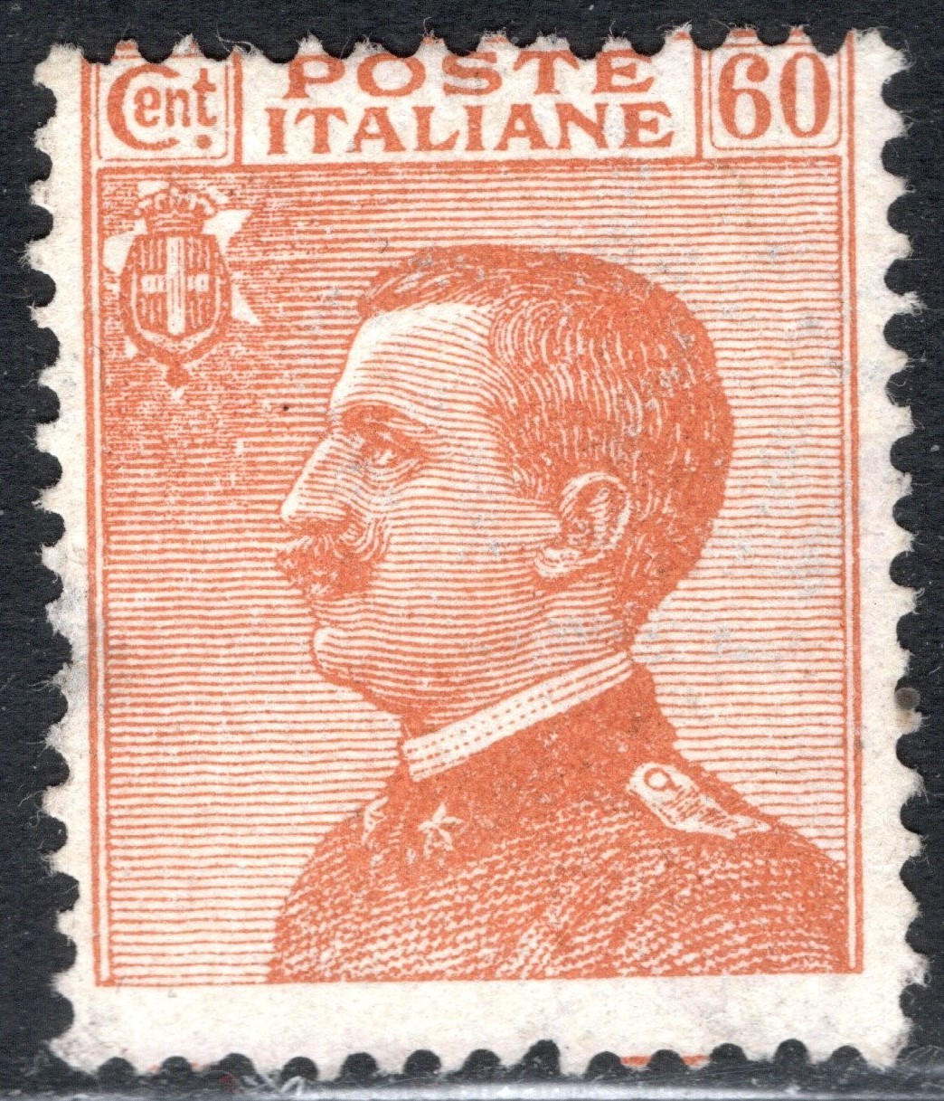 Italy Stamp Scott #109, 60c, Victor Emmanuel III, Lot of 3, MLH SCV$11.50