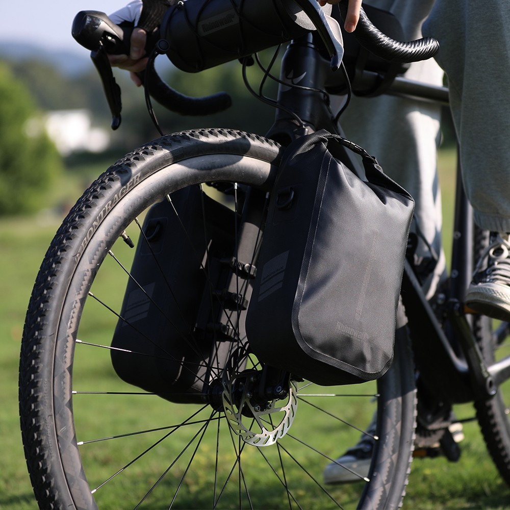 Rhinowalk 2 PCS Bicycle Fork Bag Quick Release Waterproof Electric Scooter Bag