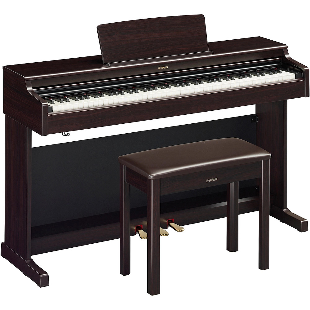 Yamaha Arius YDP165 Traditional Console Digital Piano With Bench Dark Rosewood